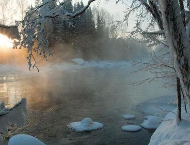 Рыбалка на порогах Kapeenkoski 