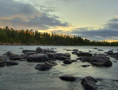 Река Muonionjoki