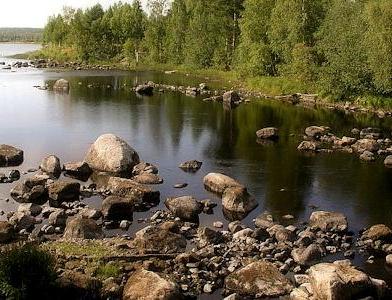 Рыбалка на порогах Tuhmakoski 