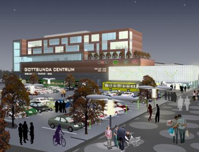 Торговый центр Gottsunda Centrum